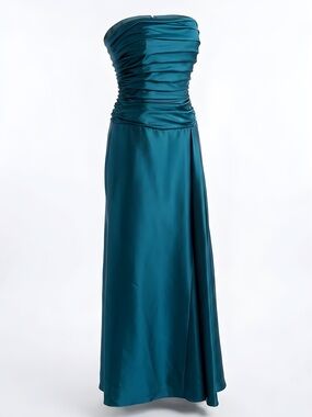 Jessica McClintock Teal Dress